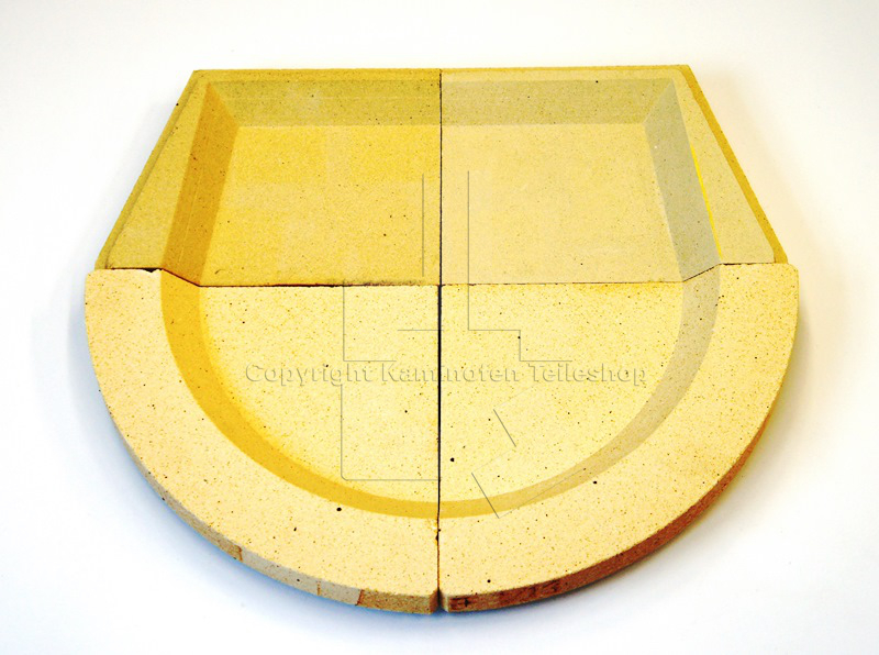 Scan DSA 5 Bodensteine aus Schamotte
