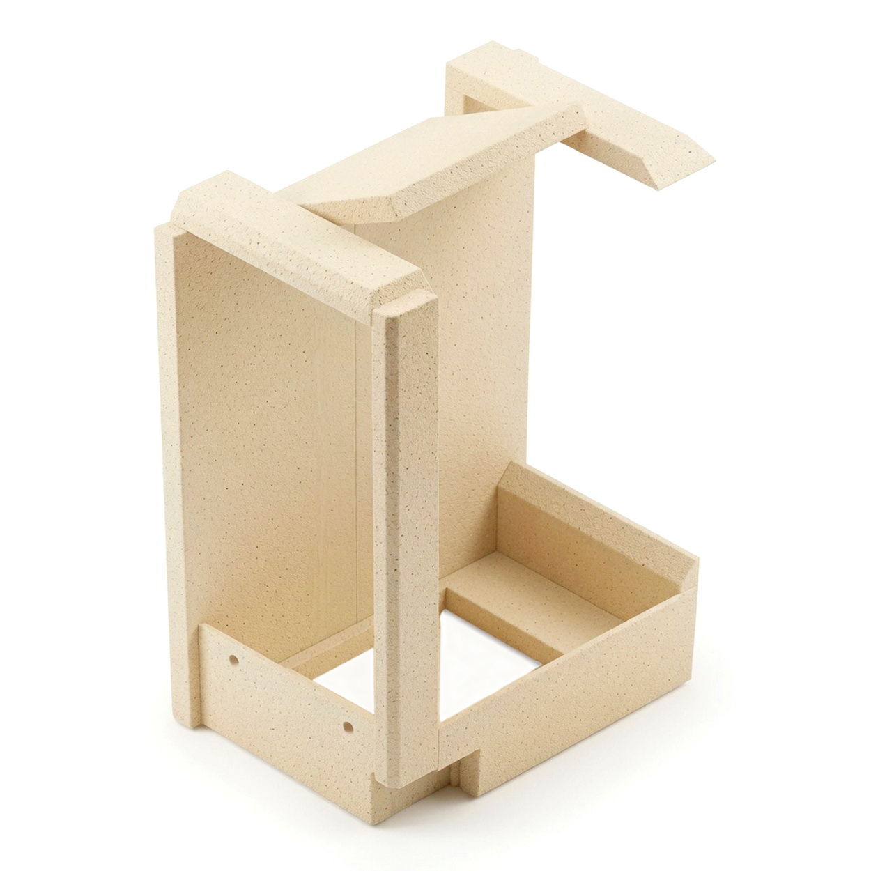 holz, holzmodell, figur, kubus, werkzeughalter
