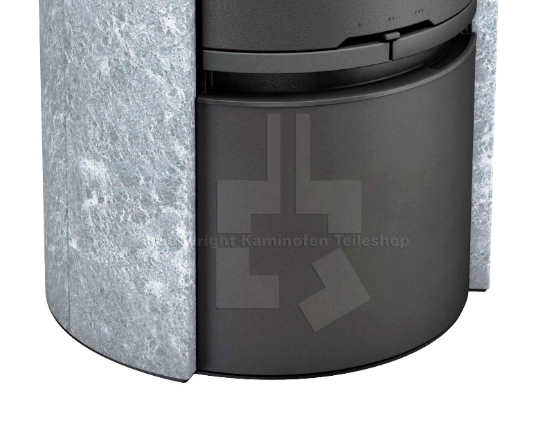 Holzfachtür für Kaminofen Contura 500500 Style Serie