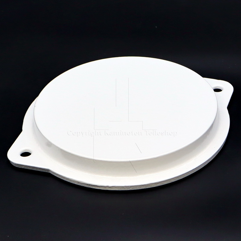 Jotul F 260 Serie Gussdeckel für Rauchrohrabgang in weiß