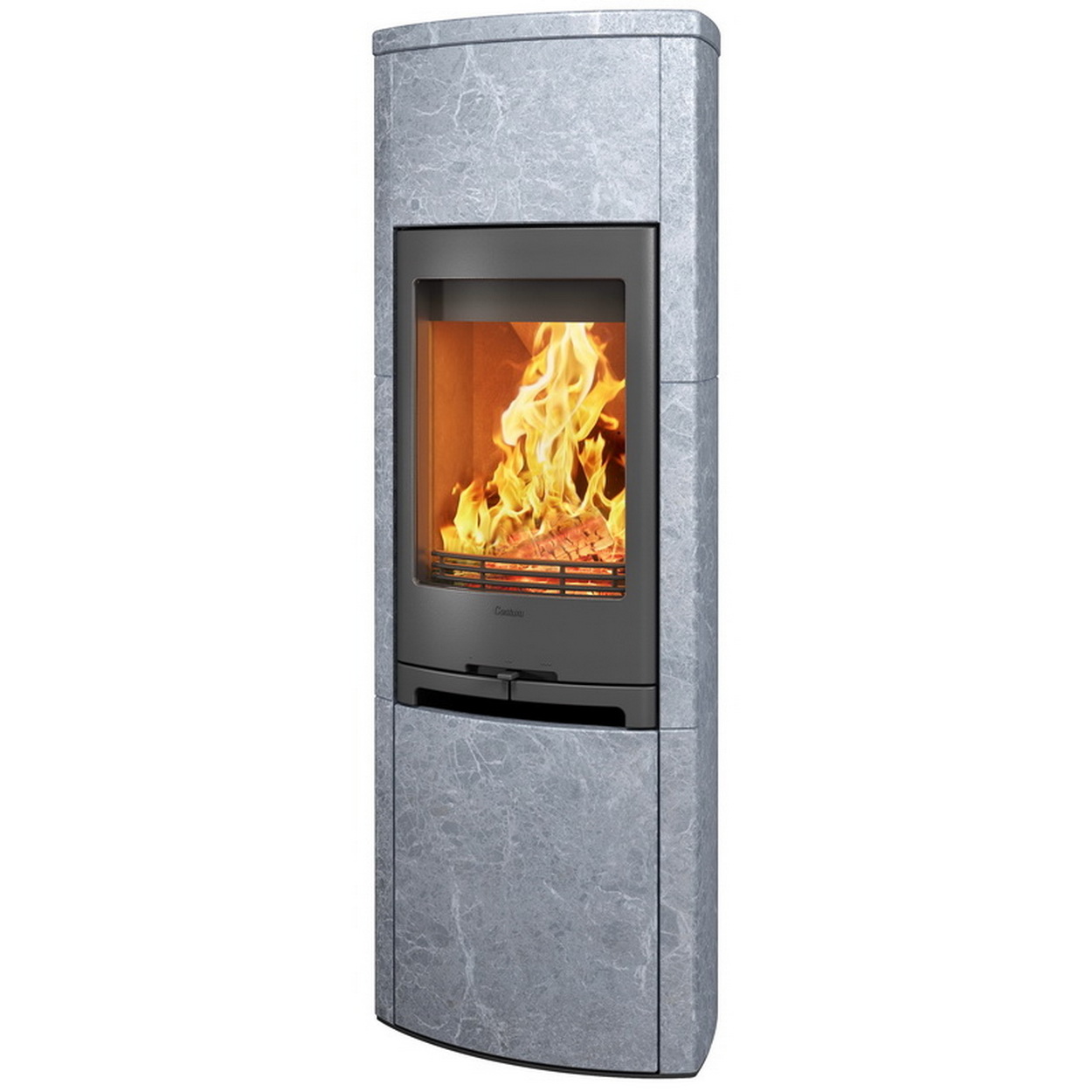 Kaminofen, Gaskocher, Steinoptik, Feuerstelle, Holzfeuer