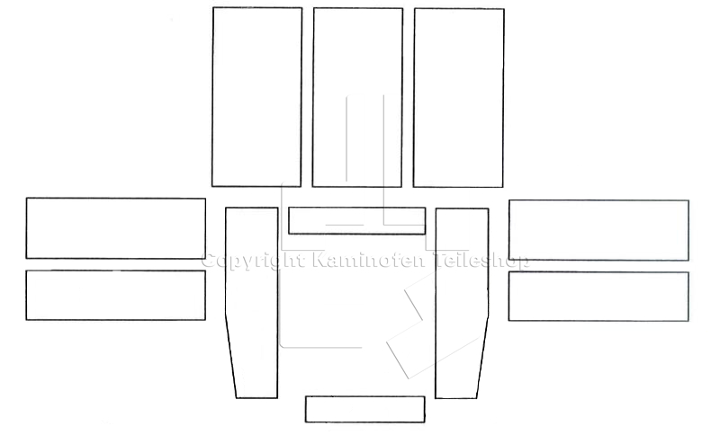 Scan 9 Brennraumauskleidung ab Baujahr 06.1993