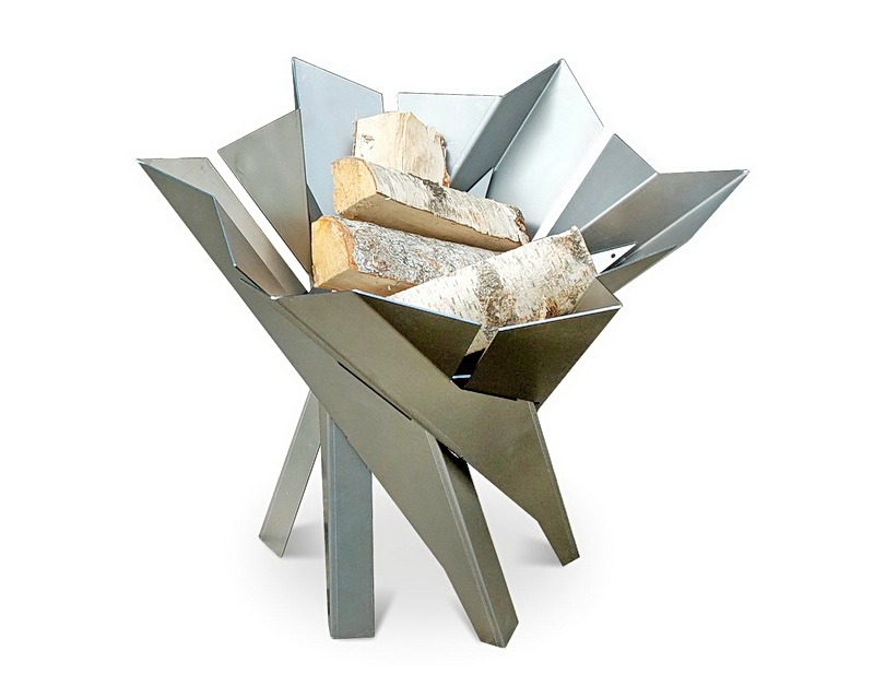 Feuerkorb Zeus ø 65 cm aus Edelstahl