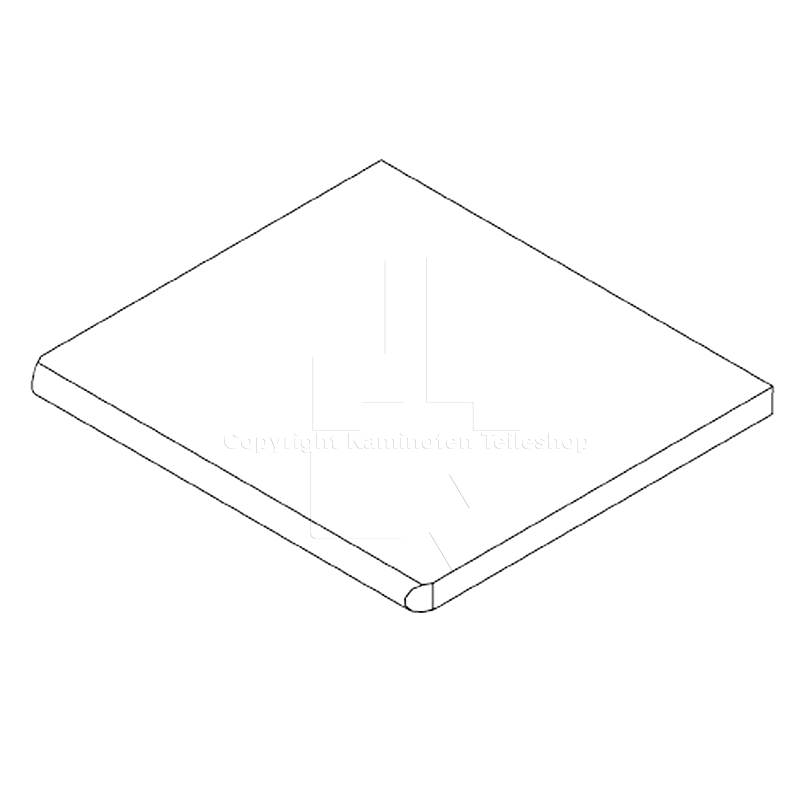 Scan 34 untere Rauchumlenkplatte