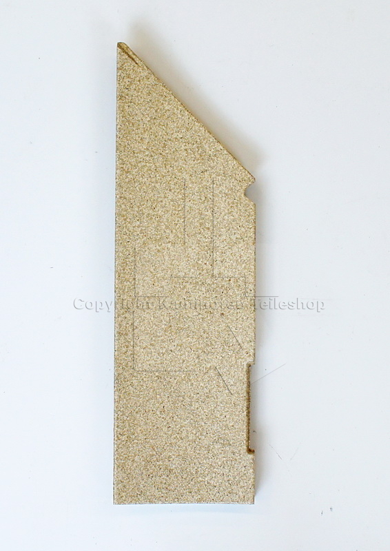 linker hinterer Stein der Ofenauskleidung für Contura Contura 510 Style, 520 Style und 590T Style