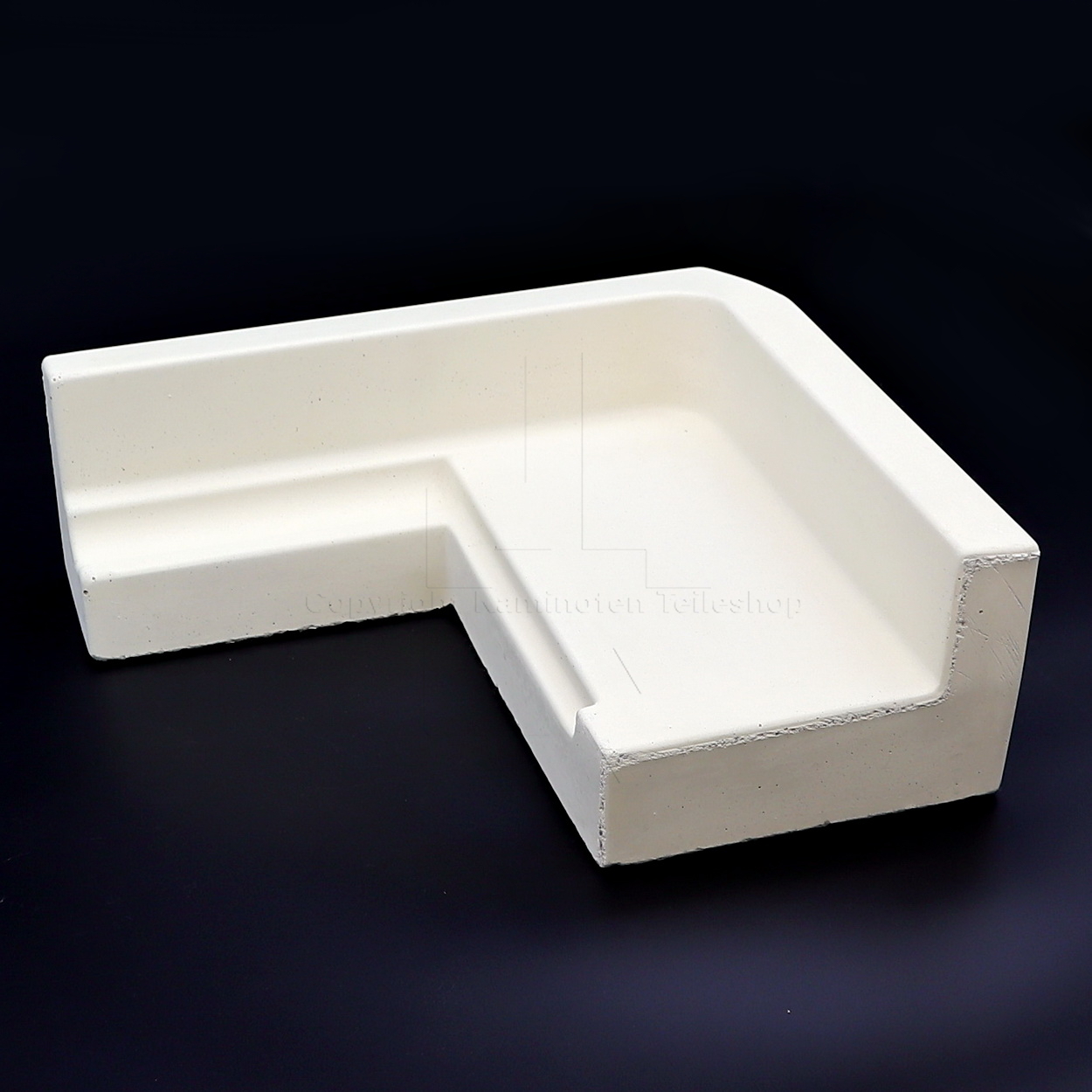 Contura i31 rechter Bodenstein der Brennraumauskleidung aus Thermotte