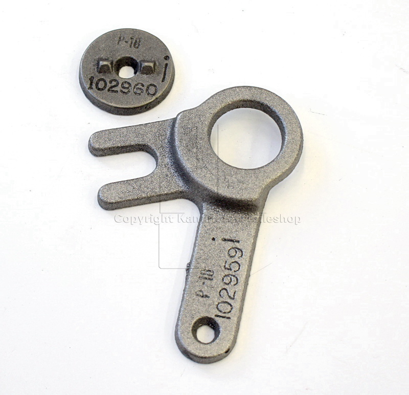 Jotul I 18 Rosthebel mit Unterlegscheibe für Rüttelrost