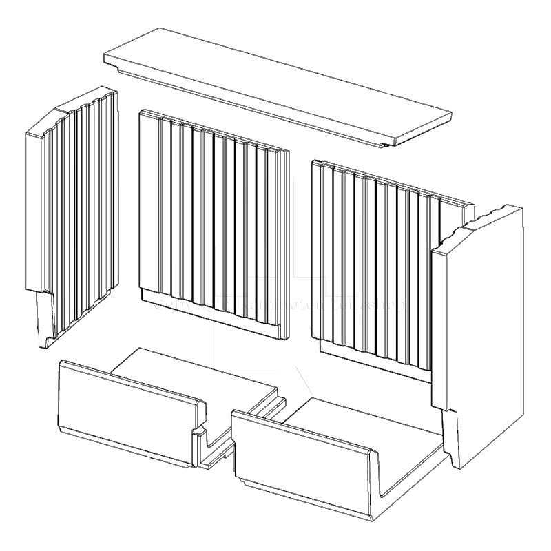 Nordpeis N-20F Brennraumauskleidung