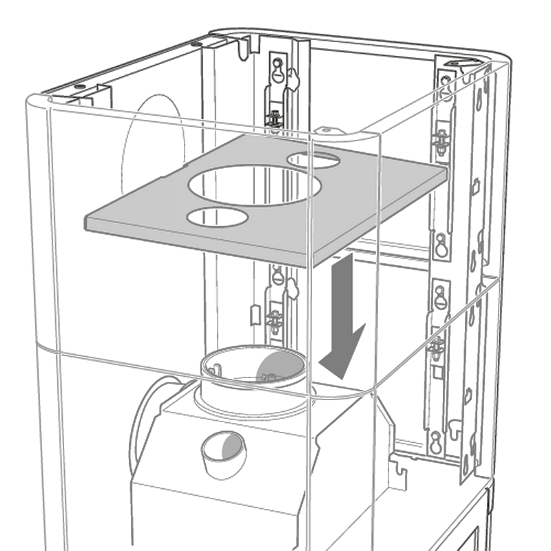 Handöl 26T Speicherauflageplatte