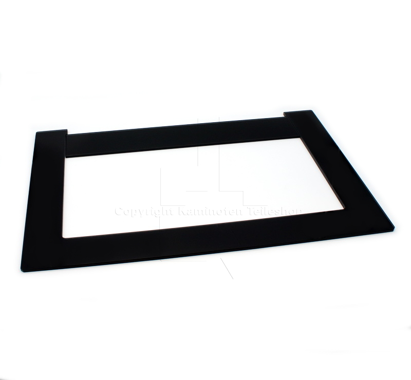 Contura i51 Abdeckung aus schwarzem Glas