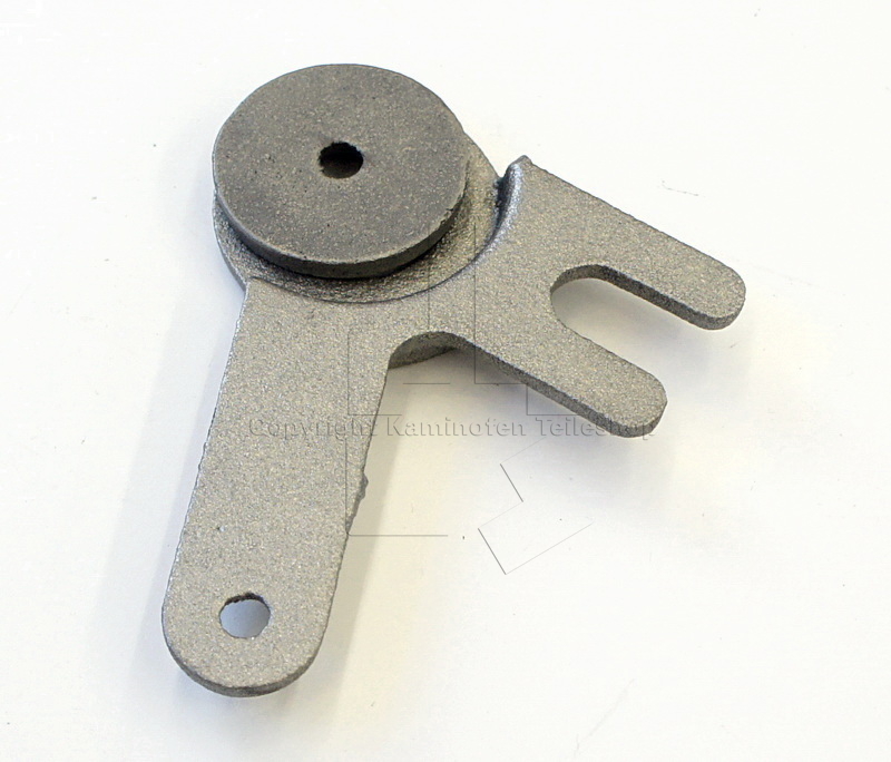 Jotul I 18 Umlenkhebel / Rosthebel mit Unterlegscheibe für Rüttelrost