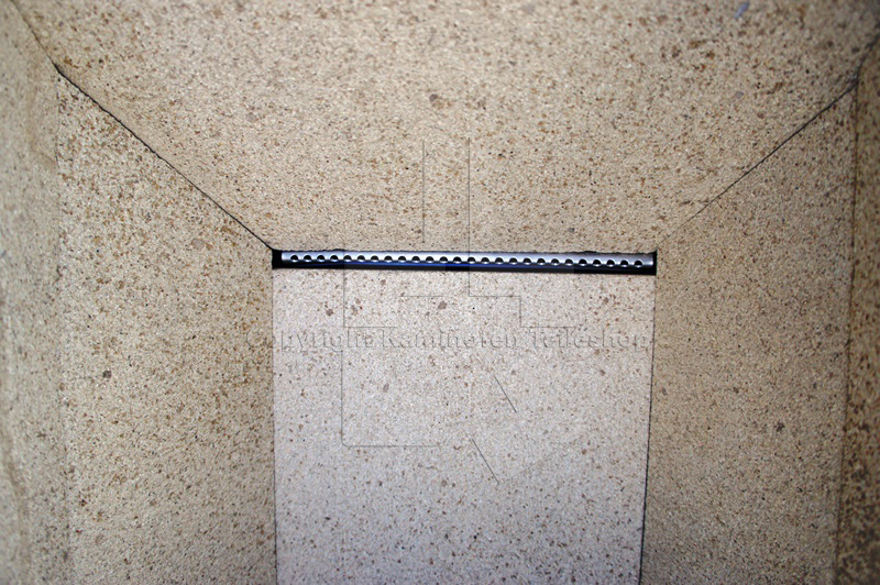 Tertiärluftschiene bei Skantherm Zio