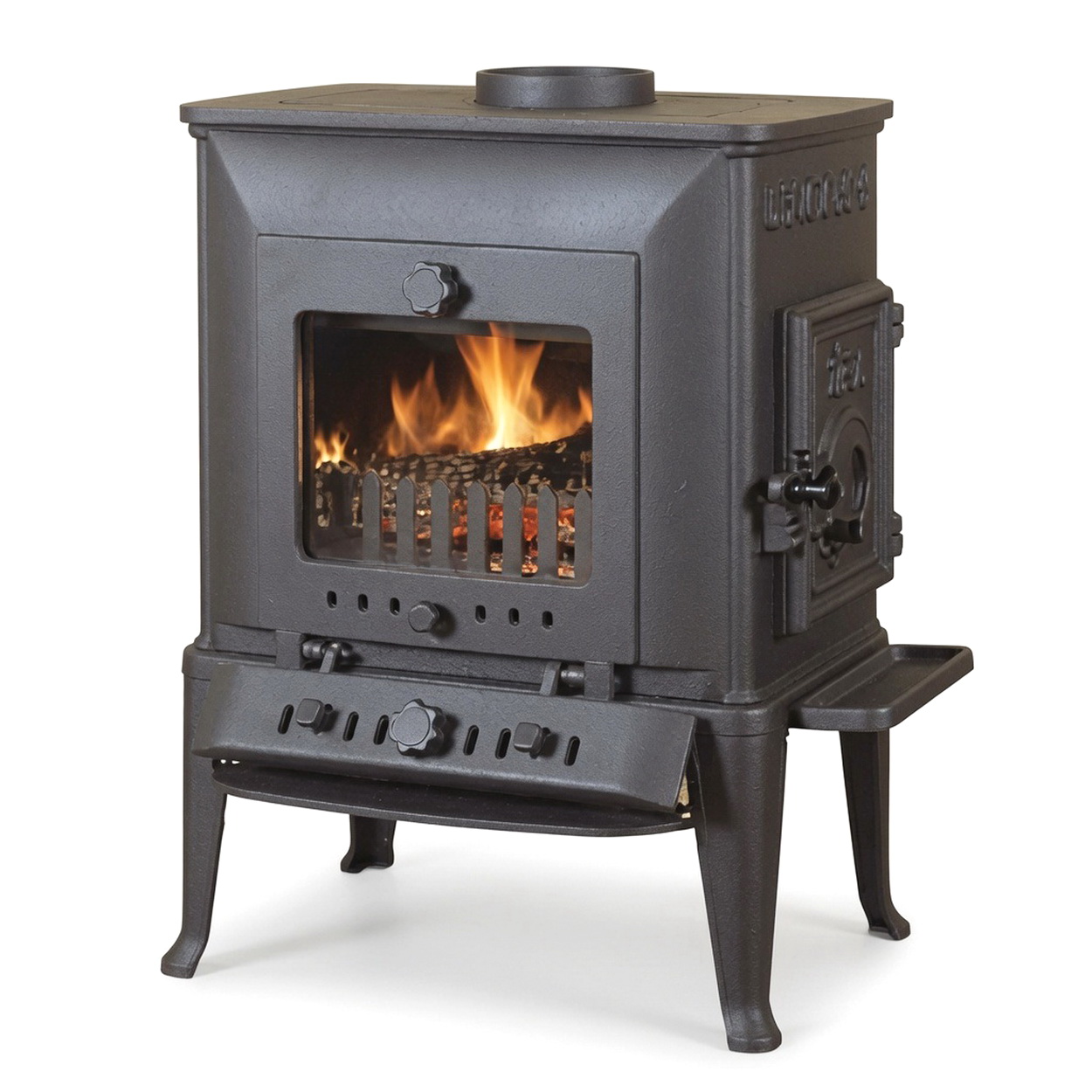 Kamin, Kaminofen, Stahlofen, Holzverbrennung, Gusskamin