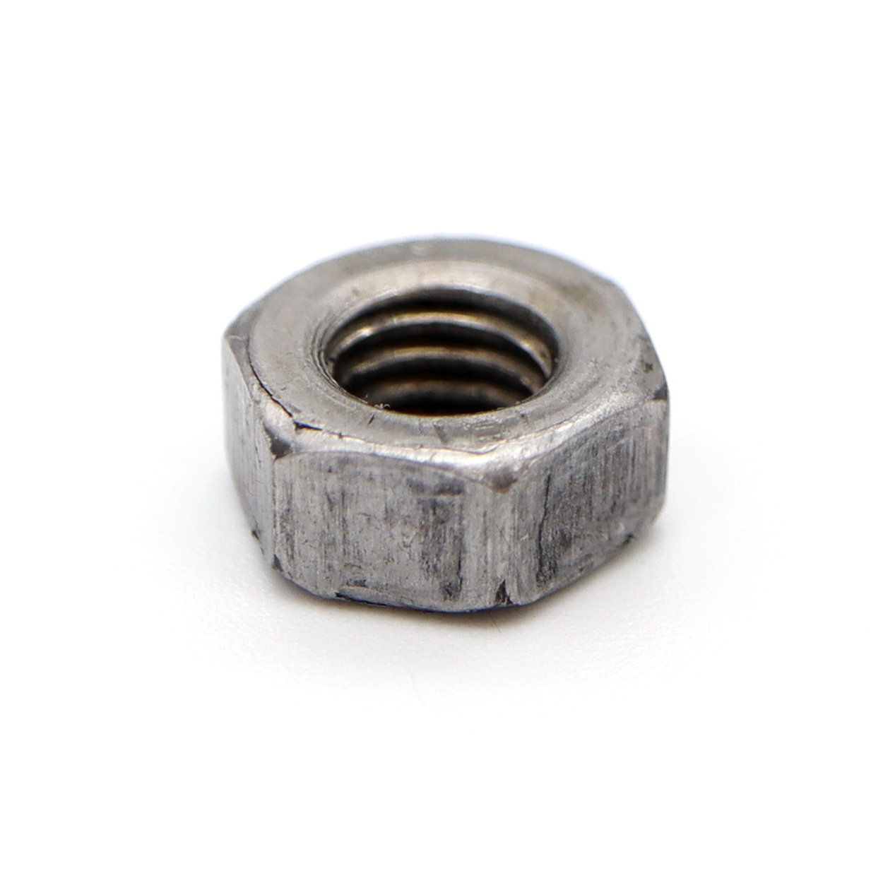 Sechskantmutter, Metall, Innengewinde, silberfarben