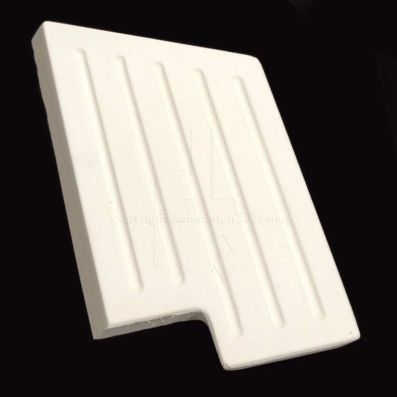 Nordpeis Trysil Seitenstein links innen der Brennraumauskleidung