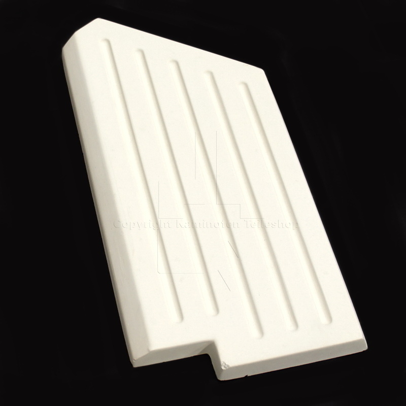 Nordpeis Madrid Seitenstein links außen der Brennraumauskleidung