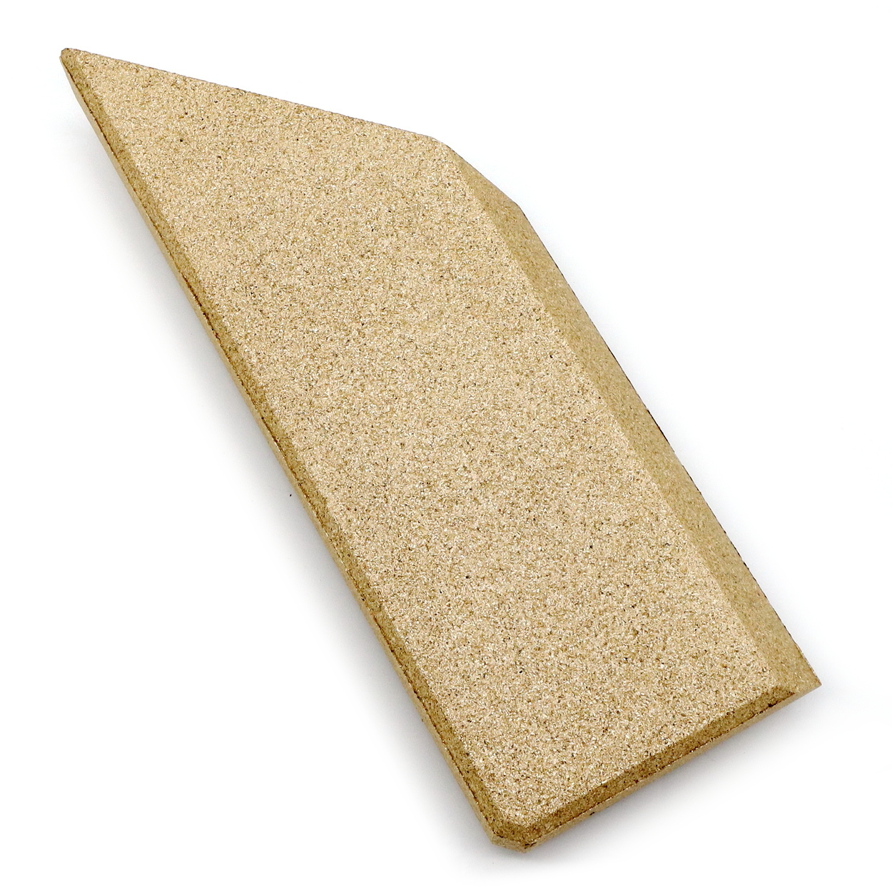 Schaumstoffblock, Kurvenform, Sandpapier, Bündelspan, Korkausführung