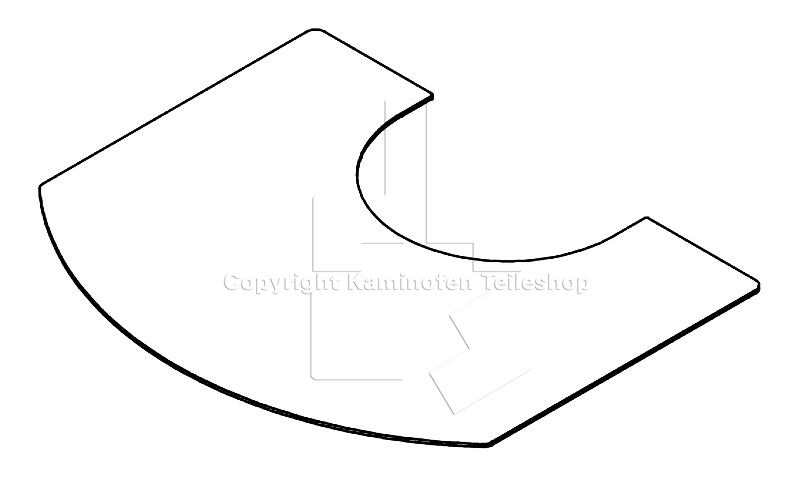 Scan 85 Glasvorlegeplatte