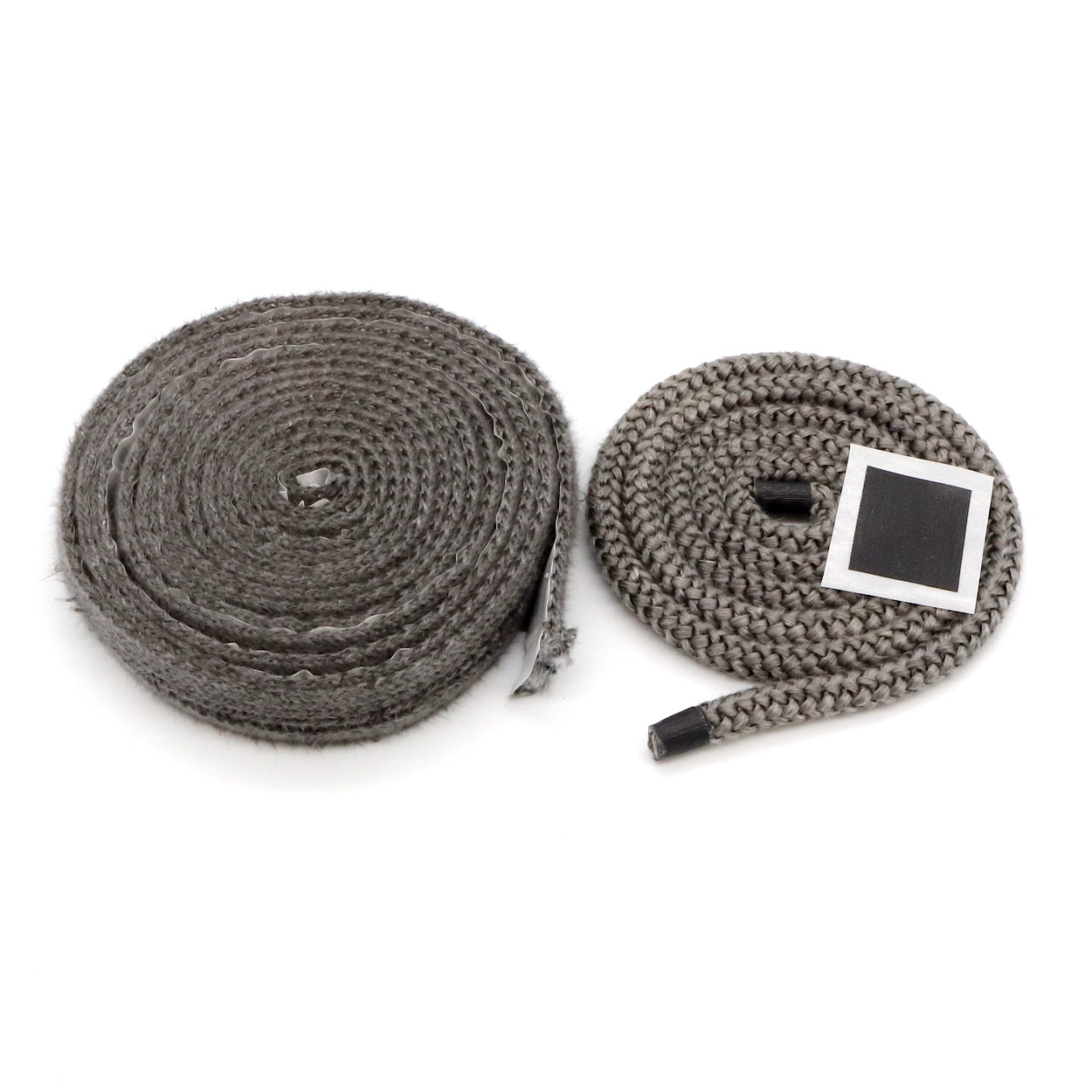 Klettband, Gurtband, Klettverschluss, Stoffband, Schwarz/grau