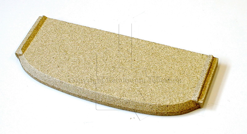 Contura 810 vordere Rauchumlenkplatte