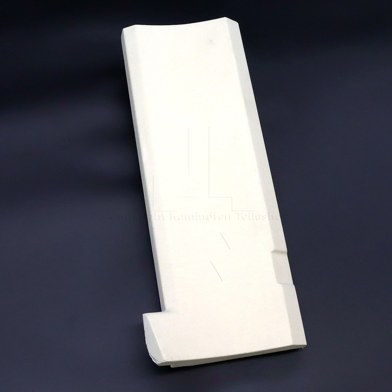 Nordpeis Origo ohne Seitenscheiben linker Brennraumstein außen