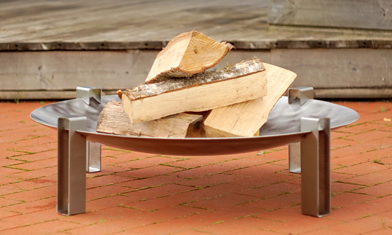 Feuerschale Gibil aus Edelstahl, ø 58 cm