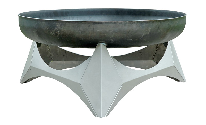 Feuerschale Asmara ø 63 x 31 cm aus Rohstahl