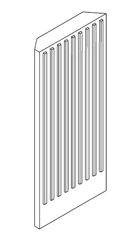 Scan DSA 1 / Scan DSA 2 einzelner Brennraumstein