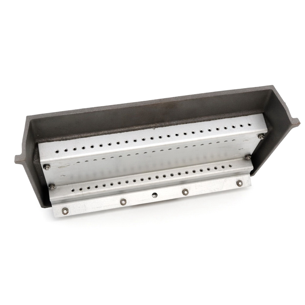 Grillplatte, Ofenbauteil, Auffangwanne, perforierte Platte, Metallkomponente