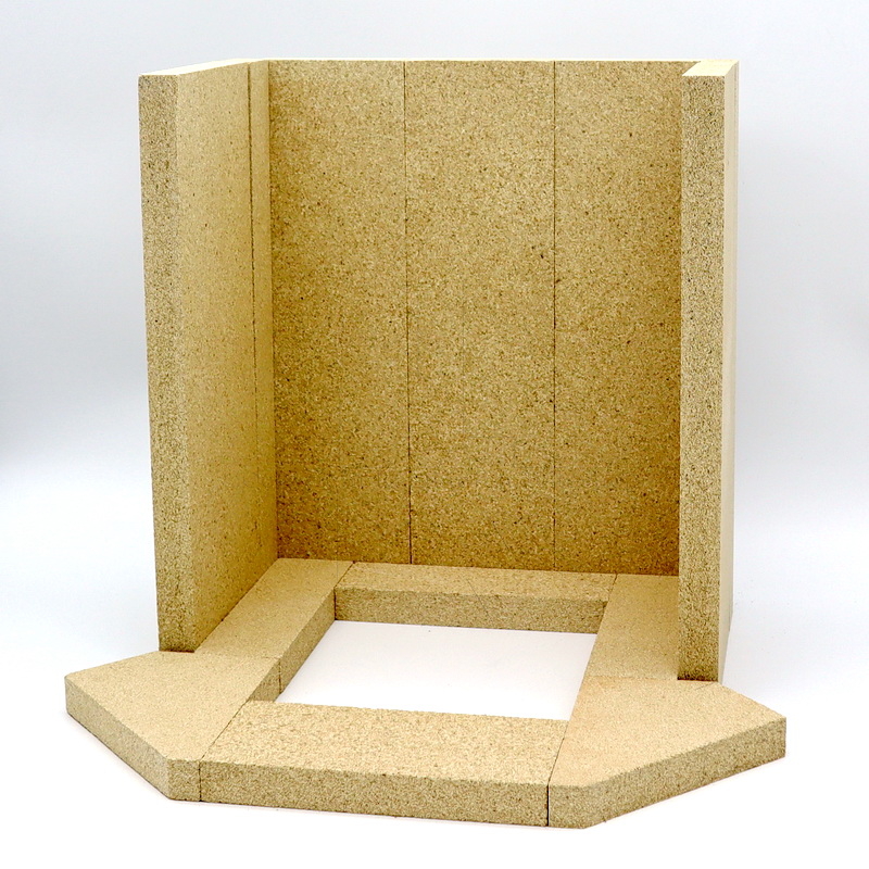 Skantherm Risø Brennraumauskleidung ohne Rauchumlenkung