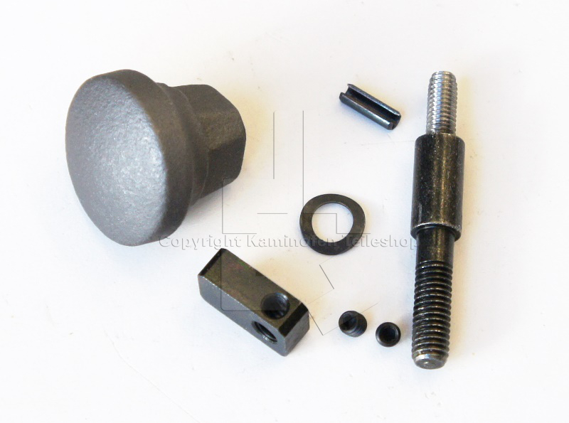 Türverriegelung mit Türknauf für Cronspisen Kachelöfen