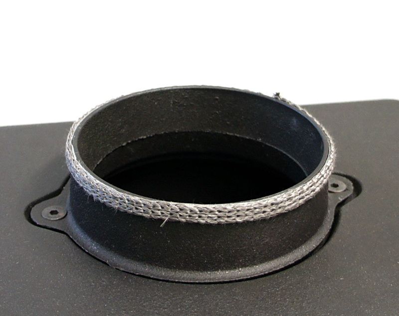 Jotul Dichtband am Rauchrohrstutzen verbaut
