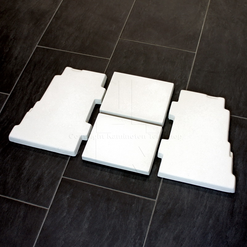 Nordpeis Orion Brennraumauskleidung, 4-teiliges Set