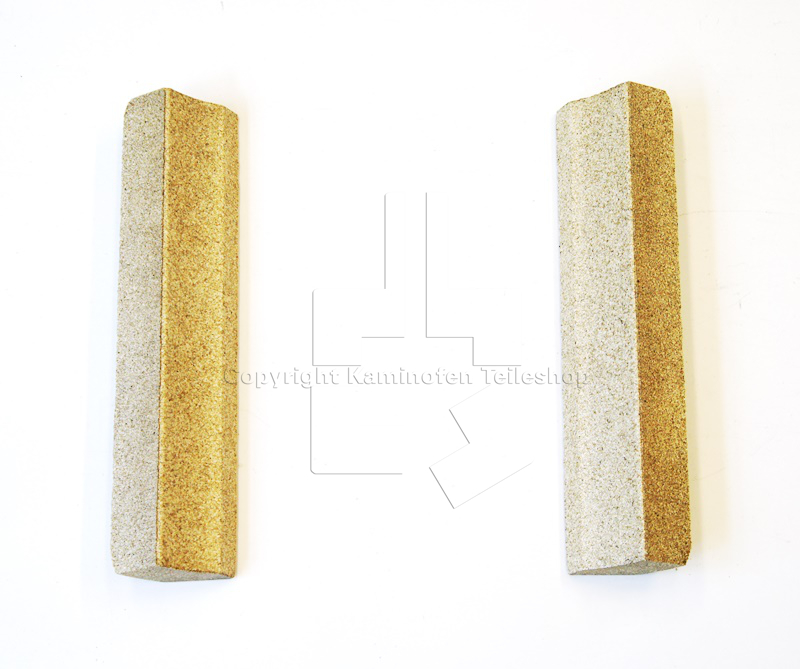 Scan 58-2 und 58-5 seitliche schmale Brennraumsteine für Kaminofen