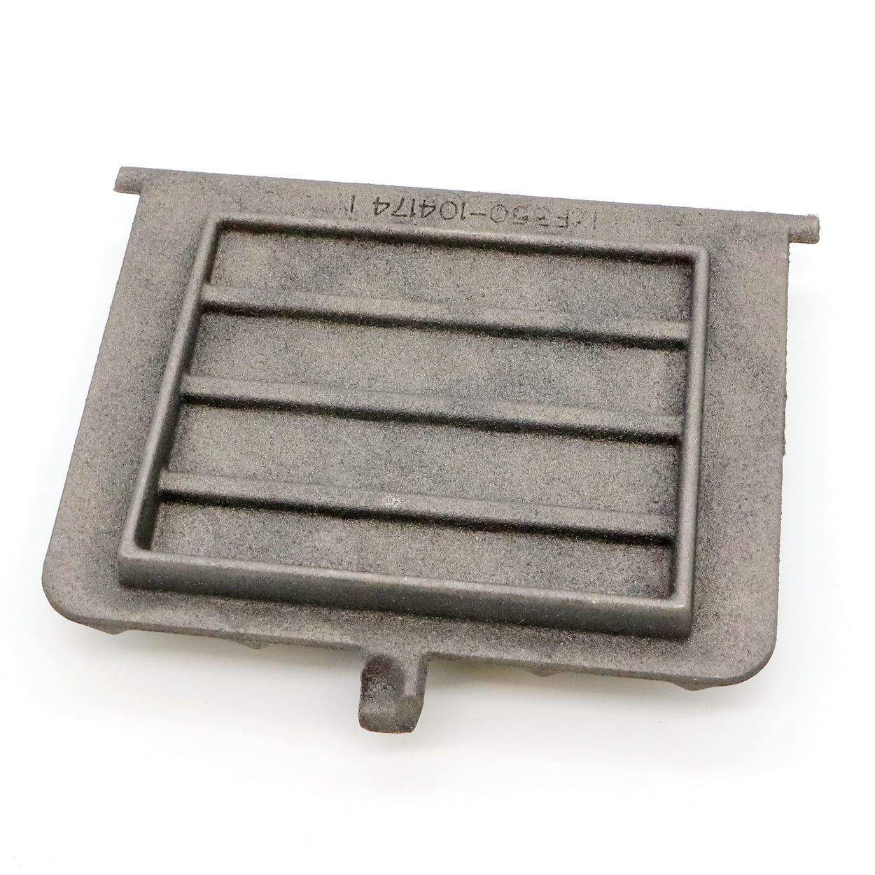 Lüftergitter, Lüftungsgitter, Metallteil, Schlitzgitter, Louver