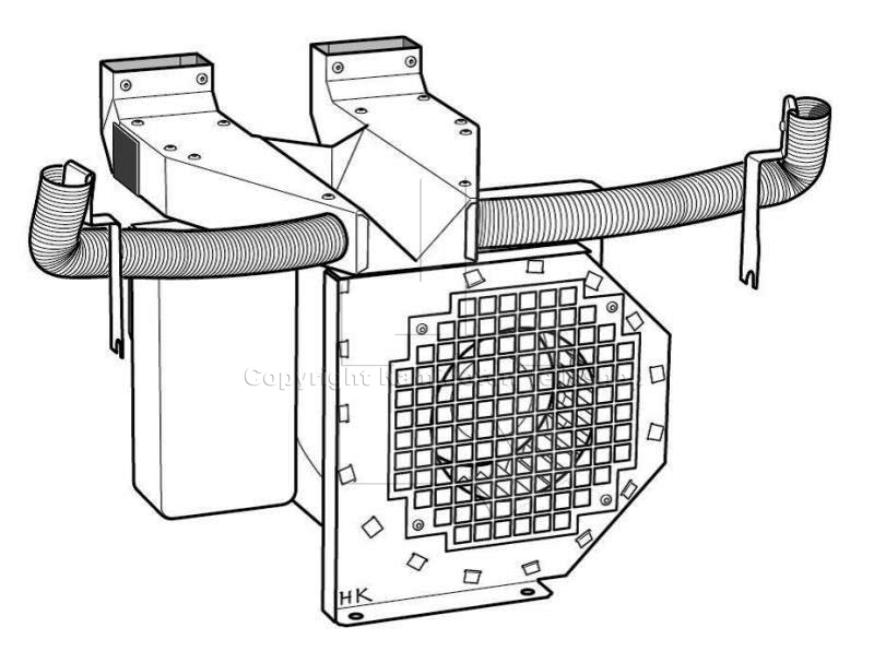 Contura 500 Serie Ventilator für Kaminofen