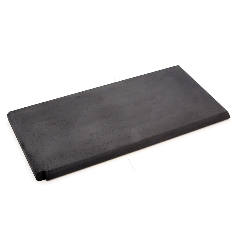 Skantherm elements 603 3S Rückwandstein rechts - schwarz