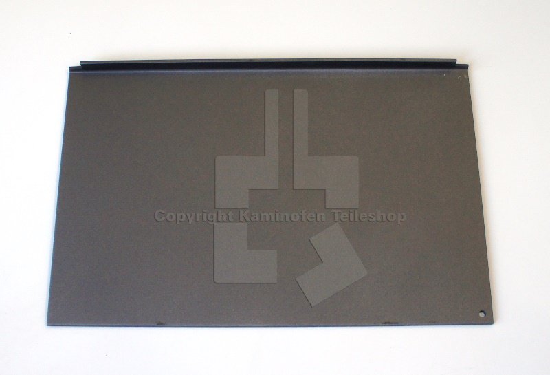 Rauchumlenkplatte/ Flammprallplatte aus Stahl für Skantherm Klintø