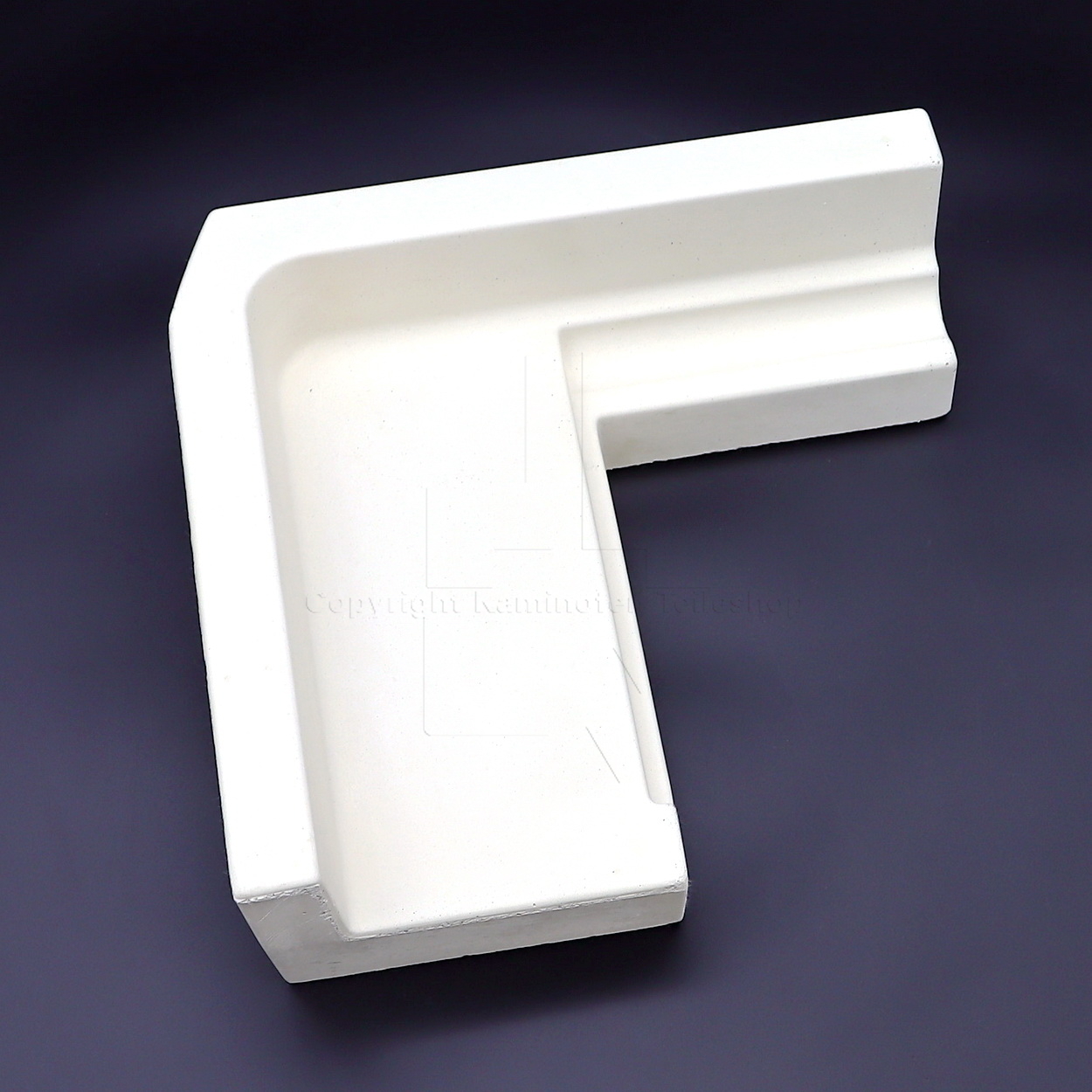 Nordpeis Panama Front linker Brennraumbodenstein aus Thermotte