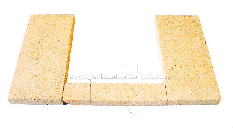 Scan 60 / Scan 61 Bodensteine der Ofenauskleidung