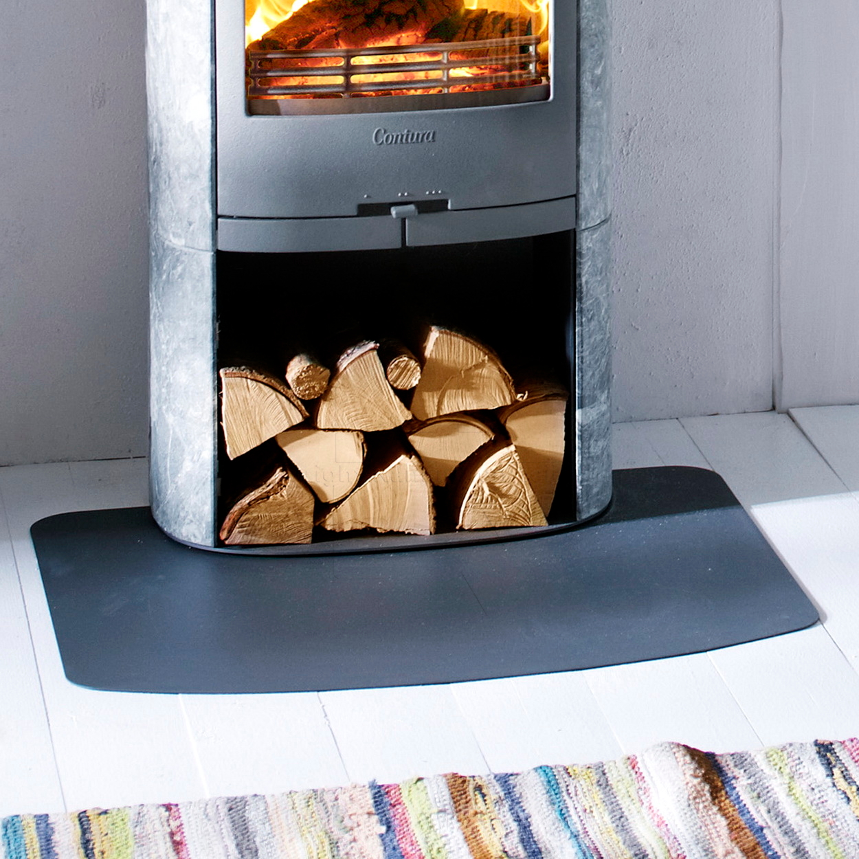 Contura 856 Style Stahlvorlegeplatte