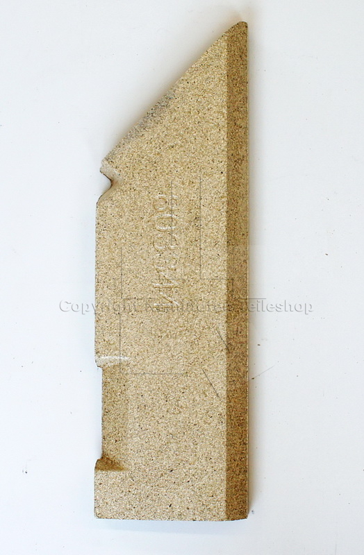 linker hinterer Brennraumstein für Contura Contura 510 Style, 520 Style und 590T Style Rückseite