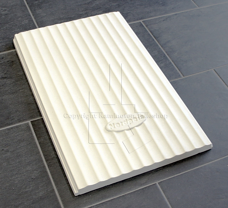 Nordpeis Malaga Rückwandstein der Brennraumauskleidung aus Thermotte