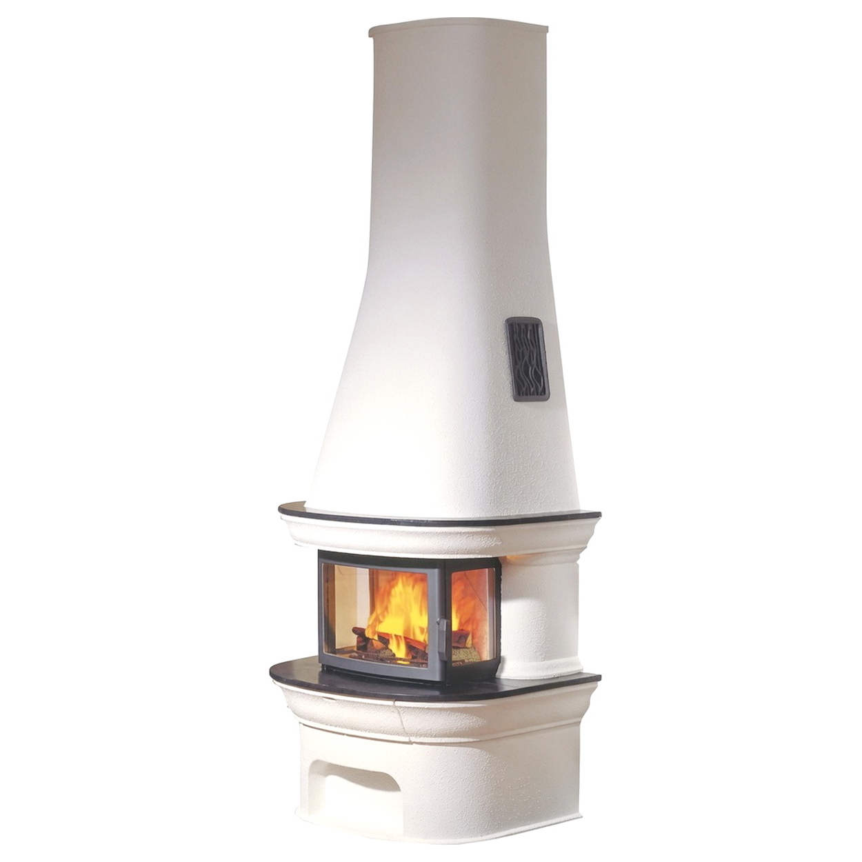 Kamin, Feuerstelle, Herdofen, Steinofen, Gaskamin