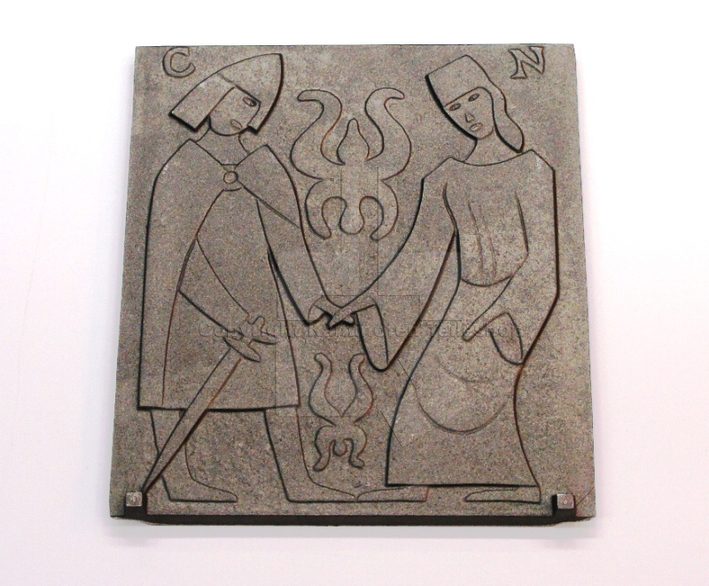 mittlere Hitzeschutzplatte für Jotul I 17A / Nordkap