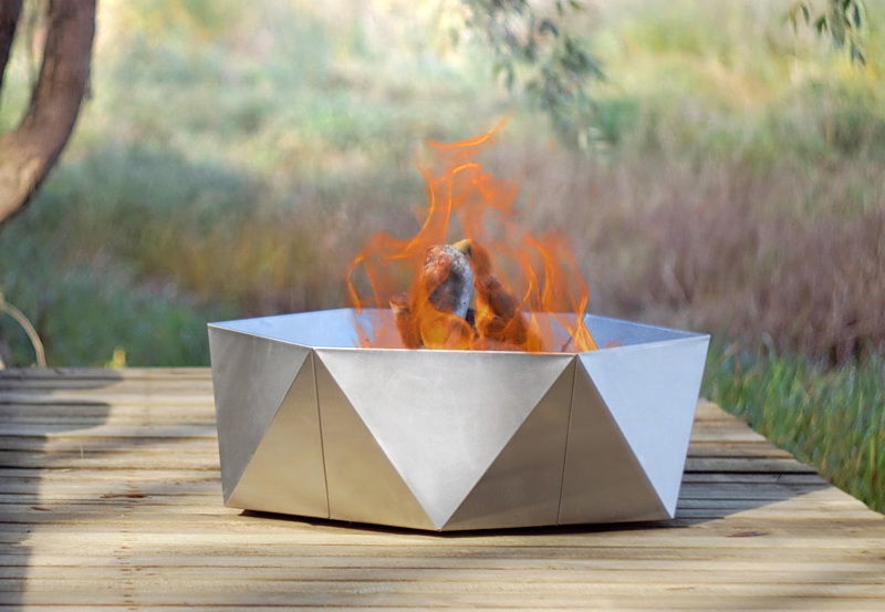 Feuerschale Ra aus Edelstahl