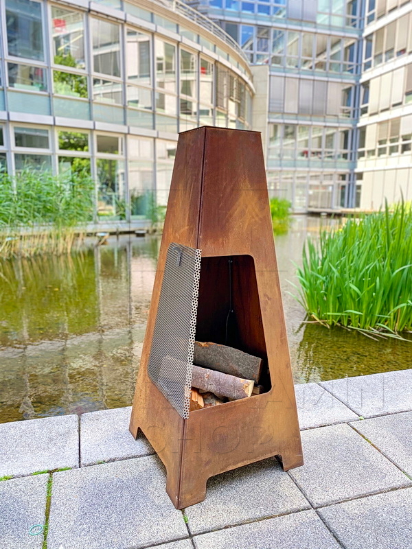 Jotul Terrazza Funkenschutz einseitig offen