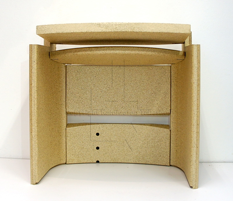 Scan 65 Feuerraumauskleidung ohne Seitenscheiben