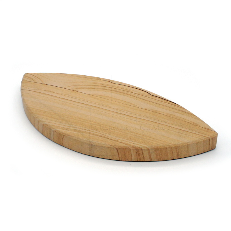 Skantherm Merano Warmhaltefachstein aus Sandstein Tobacco