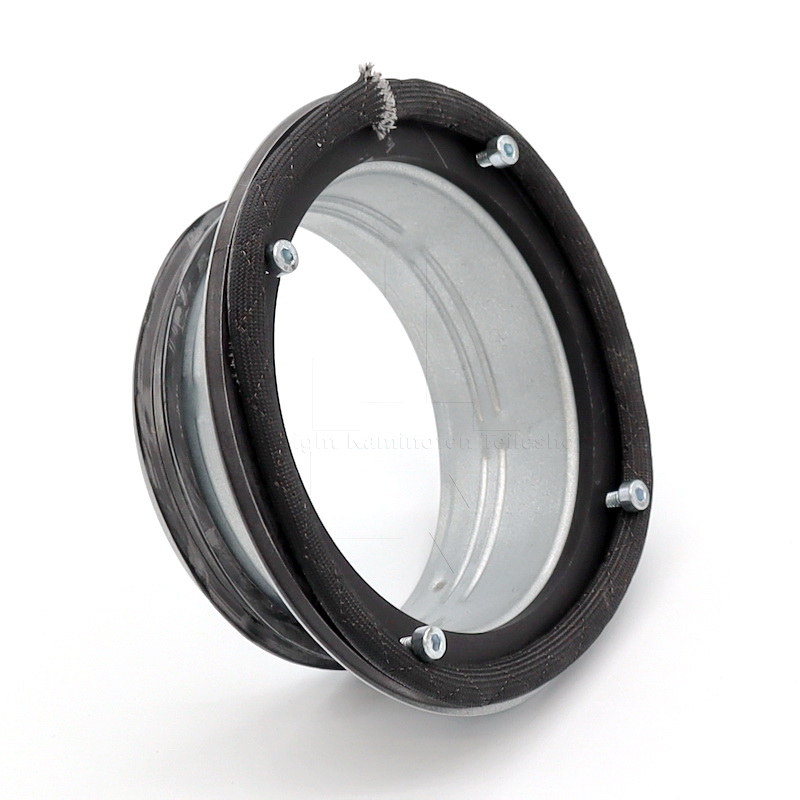 Skantherm elements 400 Front Zuluft-Anschlussstutzen - Unterseite